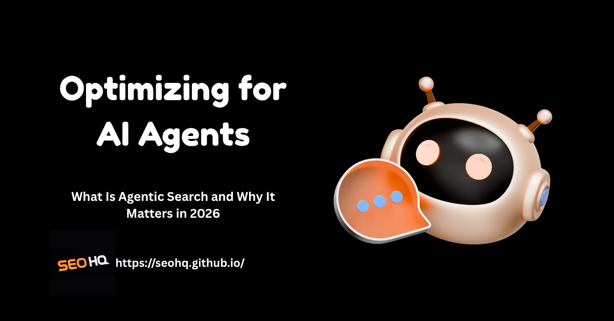 Illustration of AI agents exploring and interacting with website content in 2026