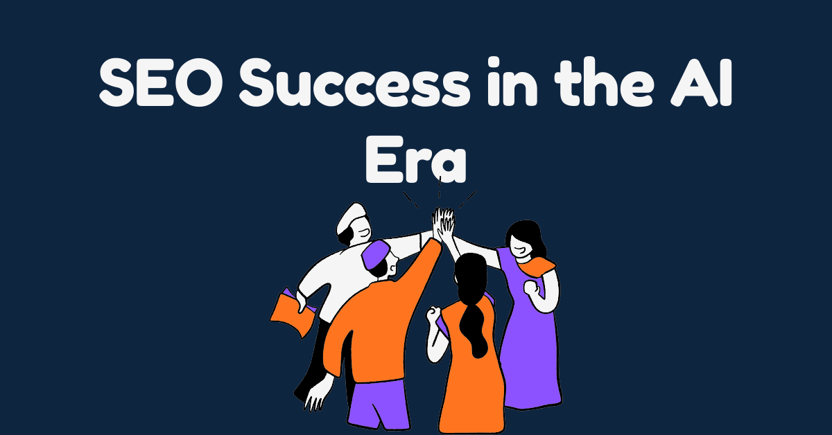 Futuristic representation of a search engine algorithm blending human expertise with artificial intelligence